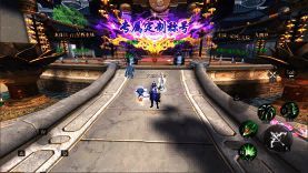 八周年庆典专属称号展示，金色文字特效闪耀