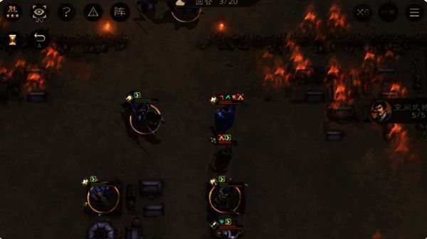 第三回合战斗激烈进行中，主要敌人已被击溃，战局趋于明朗