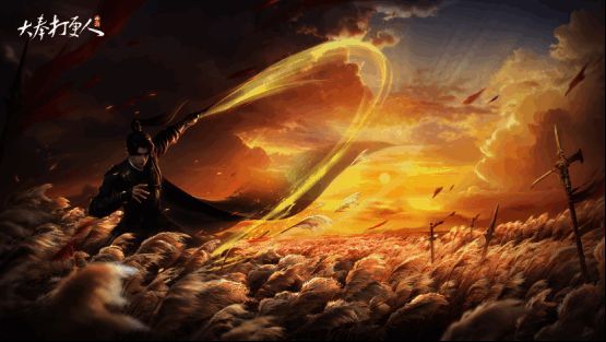 儒意景秀2025下半年产品发布海报，包含《偃武》《大奉打更人》等多款新品