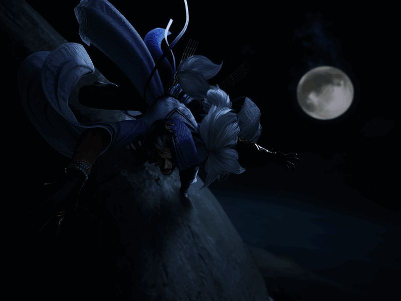 游戏角色施展各种武功技能，特效逼真展现武学风采