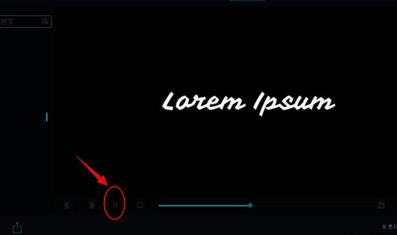 预览窗口展示带有字幕的视频播放画面