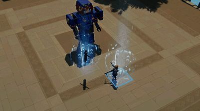 “协战构装”在地图上快速移动，准备对敌方发起突袭，背景可见密集的火力交锋场景