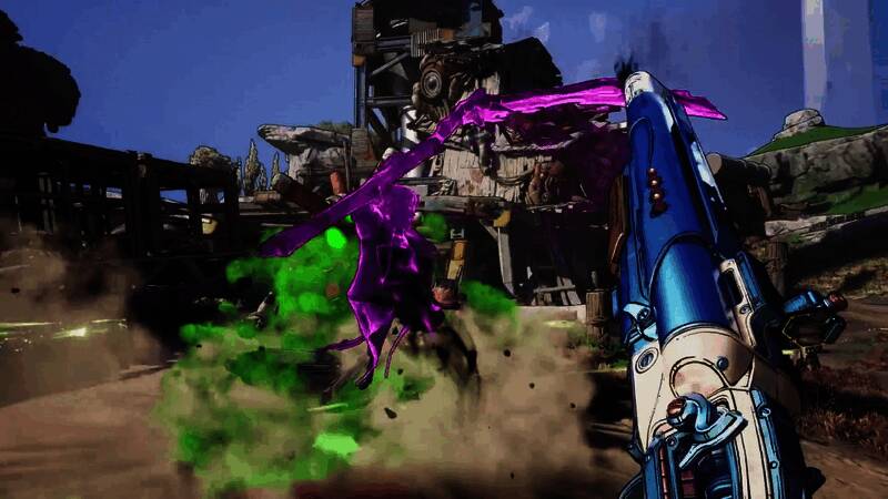 维克斯使用‘化身术’释放冲击波特效画面