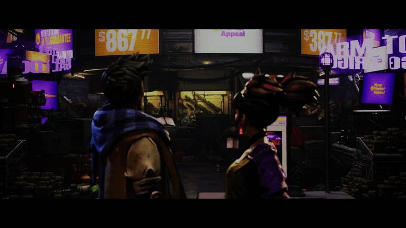 维克斯与锻造骑士Amon初次相遇画面