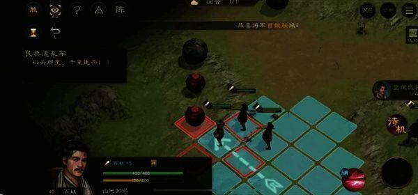 最后一个民兵正在进行普通攻击引爆油桶