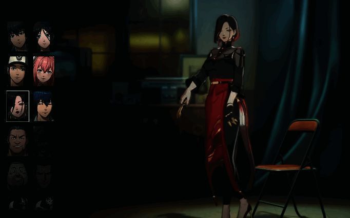 凌九施展玄鳞游技能，身法迅捷，周身环绕蓝色光效