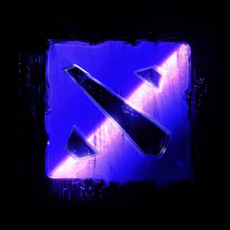 DOTA2周年纪念活动宣传图，展示历年赛事精彩瞬间