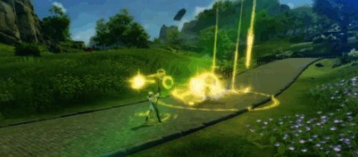 弓箭手与巨狼并肩作战，巨狼冲锋吸引敌人注意