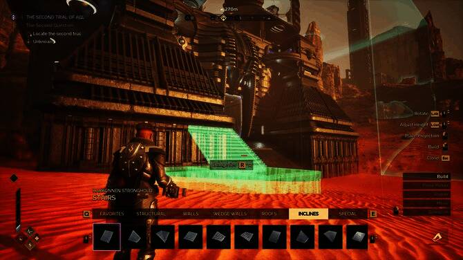 游戏界面显示BUG提示信息，背景为荒凉沙漠地形