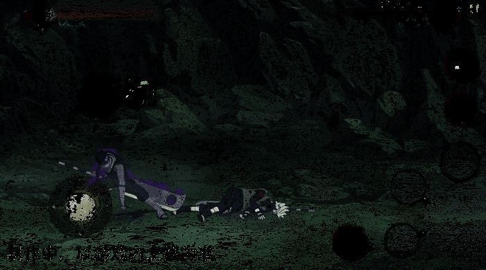 秽土转生状态下再不斩挥舞斩首大刀，动作干净利落