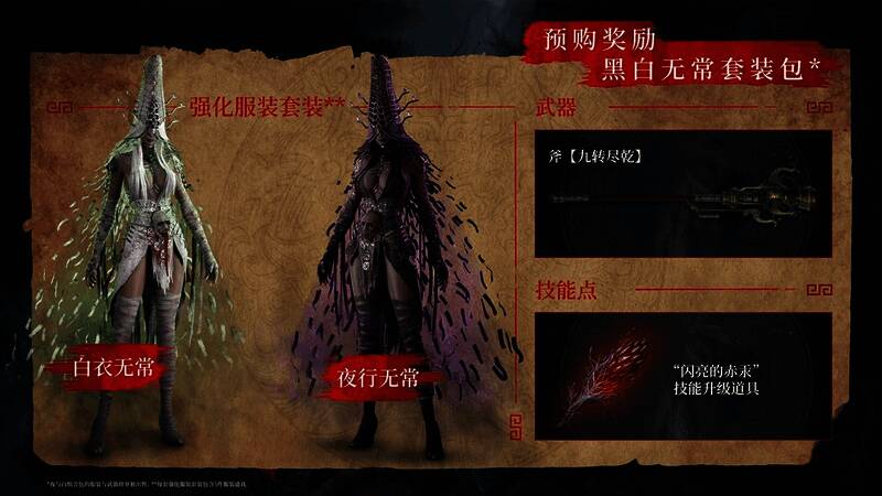 预购奖励界面展示限定皮肤与装饰道具