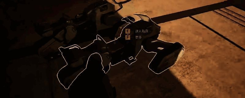 游戏中玩家驾驶沙地摩托在沙漠中疾驰，背景可见巨大的沙虫正在逼近