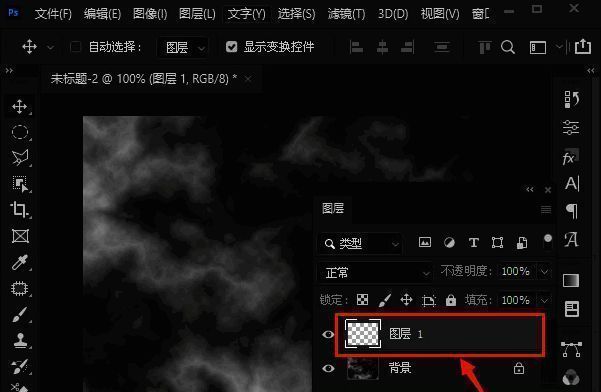 Photoshop渐变工具界面，展示多种颜色渐变预设选项