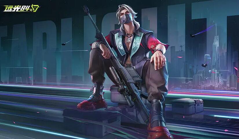 裁决狙击枪外观展示，黑色涂装配以金色装饰，科技感十足