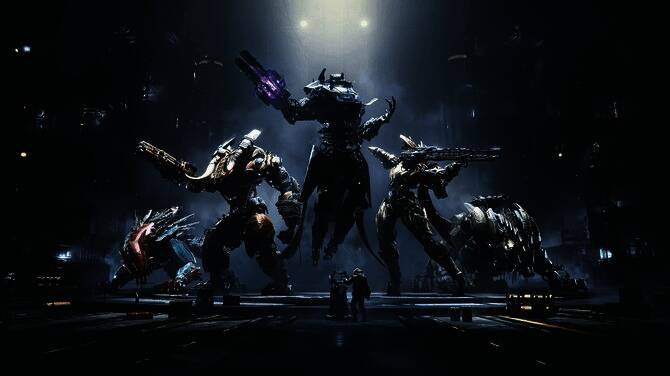 《钢铁猎手》多人匹配界面截图，显示五支双人小队准备进入战斗