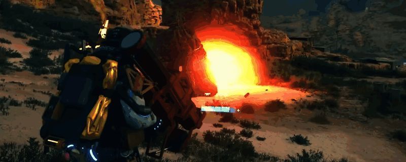 《死亡搁浅2》武器展示图，展示多种未来科技感十足的枪械与爆炸装置