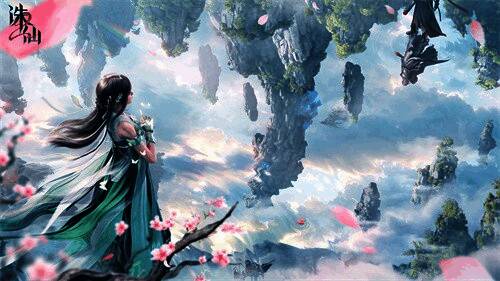 游戏角色原画展示，碧瑶、鬼厉等经典角色亮相