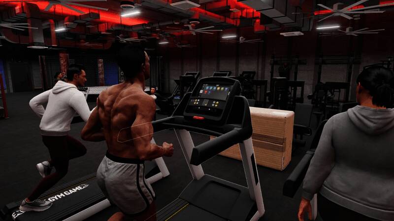 角色在比赛中自信展示体格，评委认真打分，现场气氛紧张而热烈