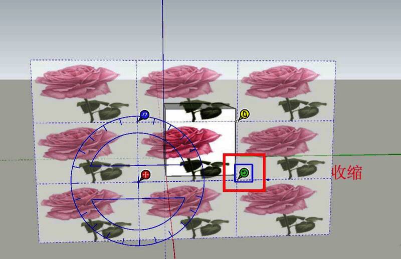 贴图调整确认界面，提示用户按下回车键保存修改