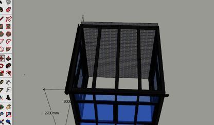 输入阵列间隔数值并确认执行命令