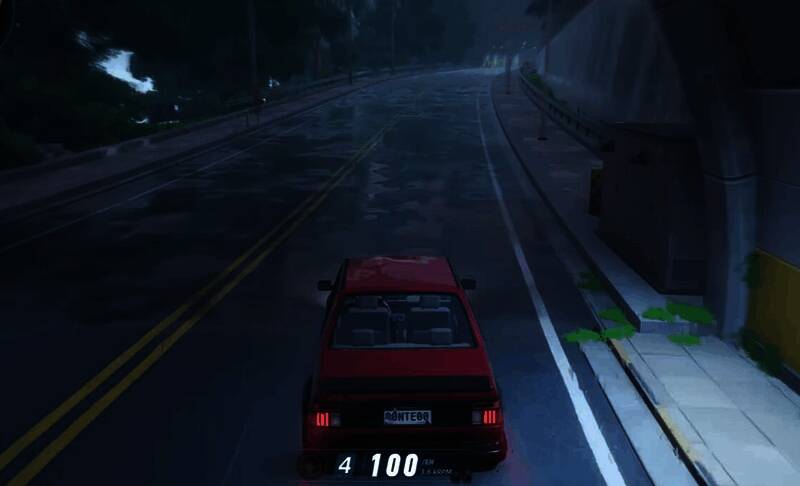 废弃加油站地图截图，红色标记处为最佳埋伏点