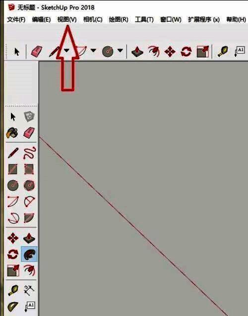工具栏选项被选中，下方显示多个可勾选功能项