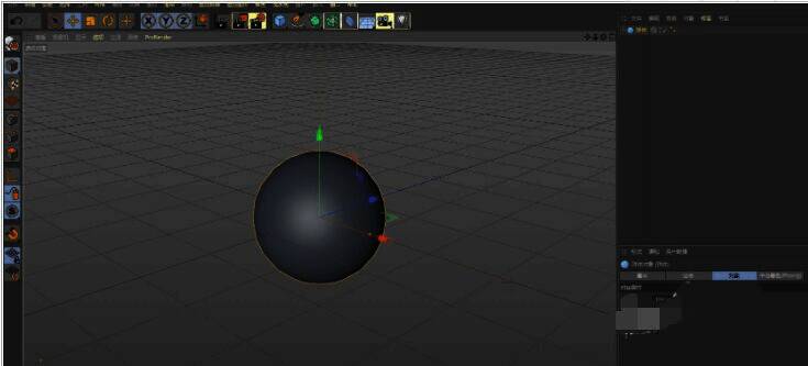 Cinema 4D界面展示包裹变形器的应用与设置过程