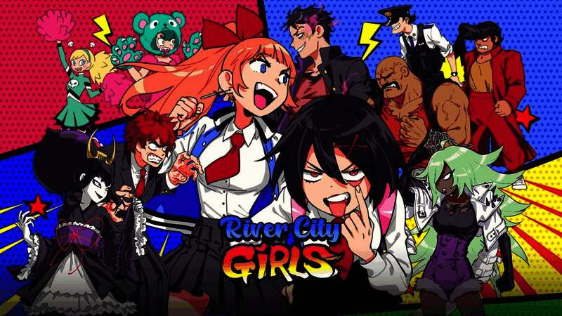 热血少女主界面显示可选角色与游戏模式