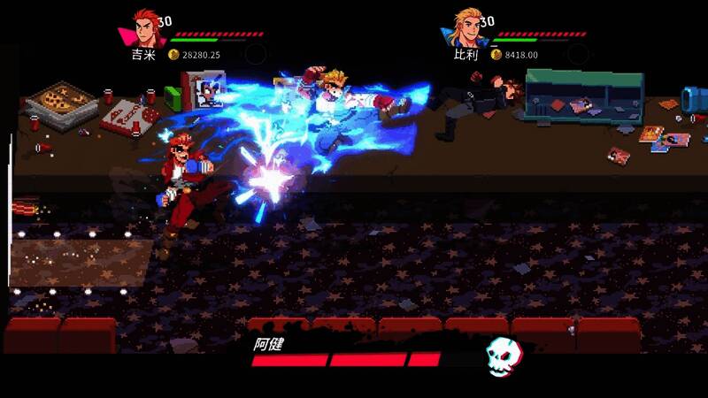 热血少女2地图界面显示丰富任务与挑战关卡