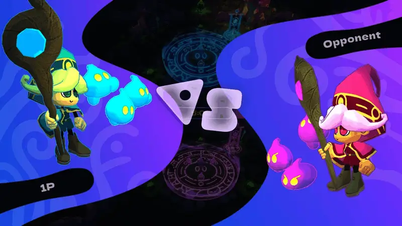 游戏主界面或菜单画面，呈现卡通渲染风格的UI设计