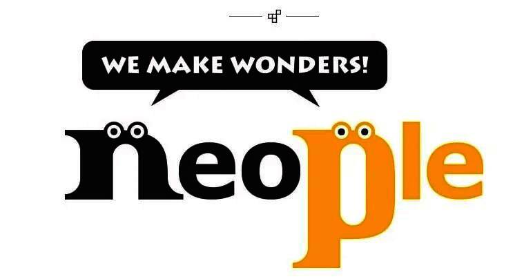 Neople办公区域内部场景，部分工位空置