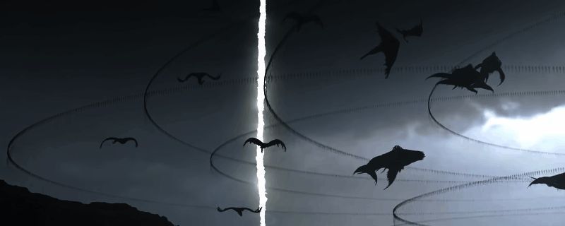 游戏中角色与BT对峙的紧张时刻，背景环境充满科幻感