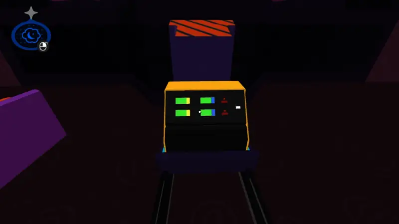 浴帘梦境中放置音控台作为台阶的示意图