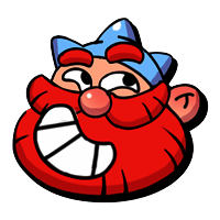 两名野蛮人角色正在进行互动，一名正在抓起另一名队友的画面