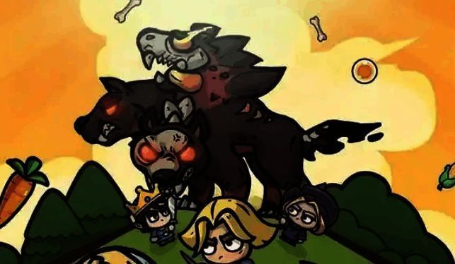 野外探索画面，玩家正在与未知NPC对话