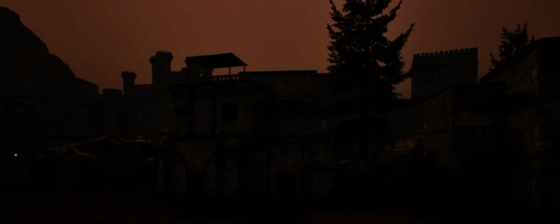 Aspiel Edge Of Chaos游戏封面图，展示主角手持武器站在废墟之上的场景