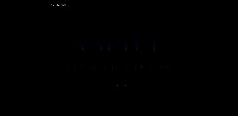 官网页面截图，显示《Aspiel: Edge Of Chaos》的LOGO与背景设定