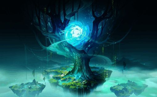 战斗场景中蛊虫飞舞，目标被多重负面效果包围，画面充满张力