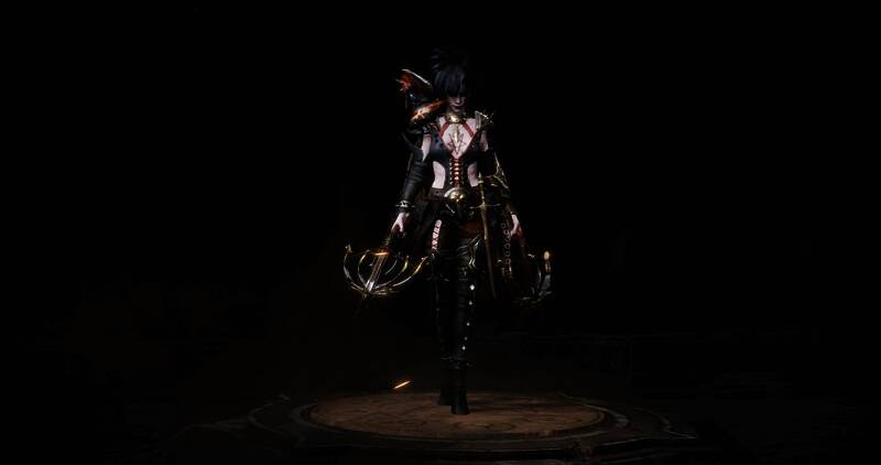 猎魔人角色战斗展示图