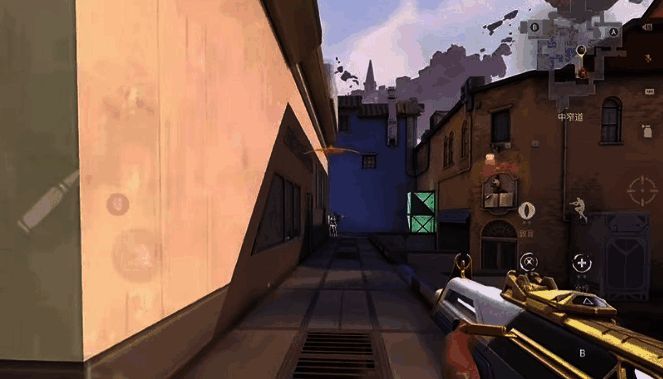 狙击手瞄准远处窗口，专注观察敌方可能出没的位置