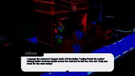 星球居民互动场景，展示多个具有不同背景的角色