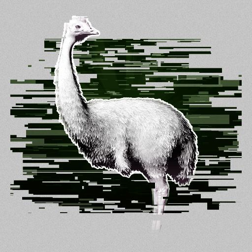 玩家角色背着白化袋鼠行走的画面，周围是高科技设备与自然环境的融合