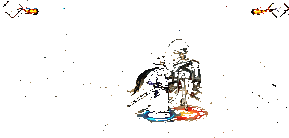 漂泊带土释放三技能一闪，武士刀飞出命中敌人