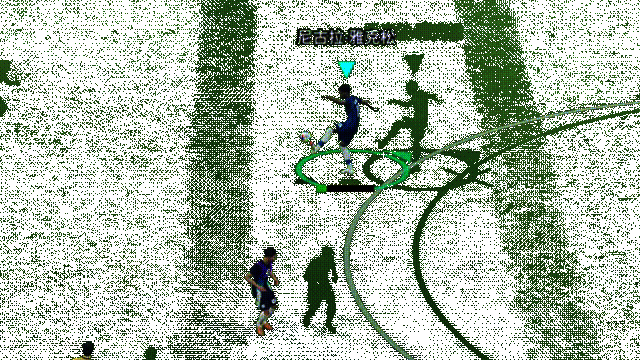 马克莱莱飞身铲球，动作迅猛果断