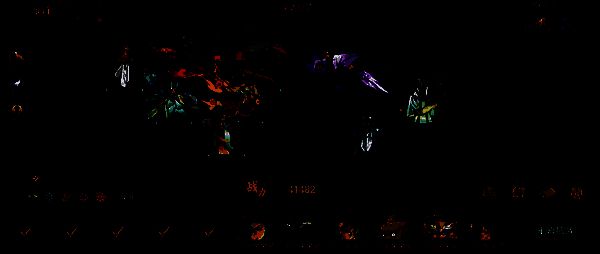 《指间山海》萌新夹击队基础阵容站位示意图，清晰展示各角色在战场中的分布位置