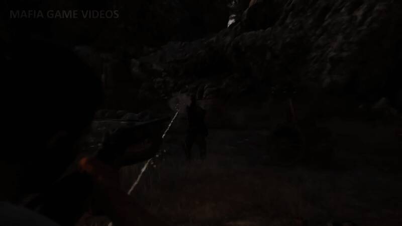 卢帕拉削短型霰弹枪特写，金属光泽逼真，旁边摆放子弹与匕首