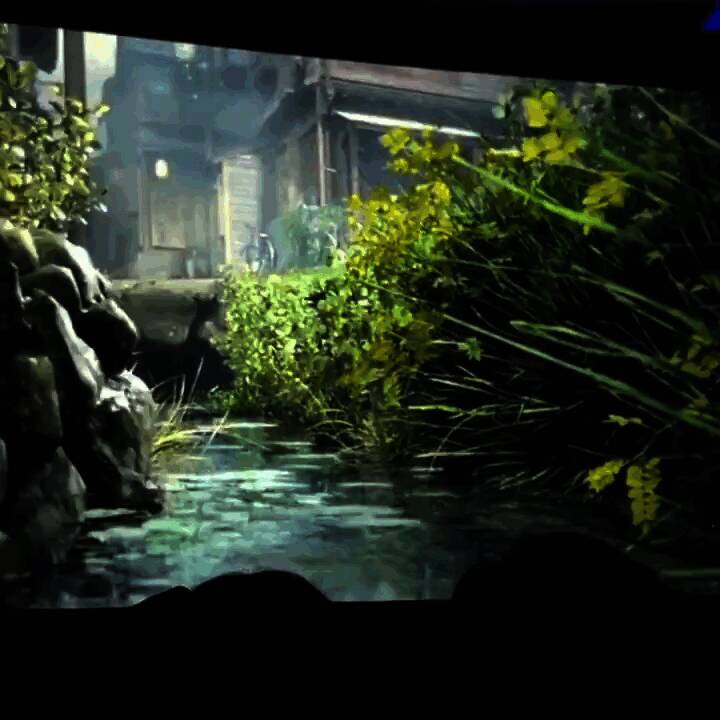 主角被困在类似精神病院的建筑中，四周回荡着低语声