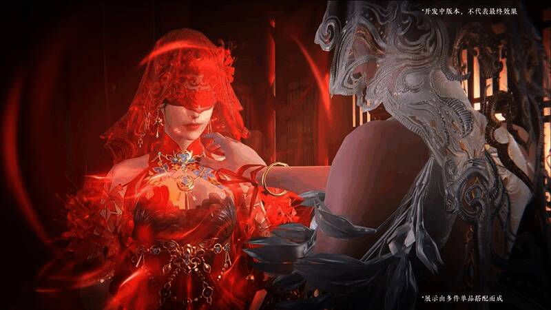 季沧海神品时装焚天炽鳞，霸气十足的红色战袍