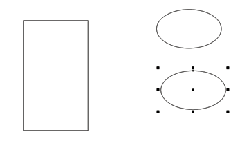 在CorelDraw X4中绘制椭圆并进行复制操作