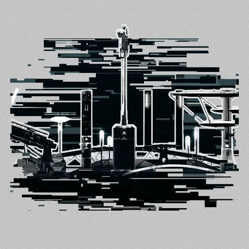 游戏内搭建完成的多功能基地，各种建筑整齐排列